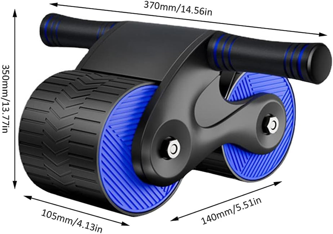 Automatic Rebound Abdominal Wheel - Ideal for Ab Stimulator and Core Workouts. Perfect for Beginners.