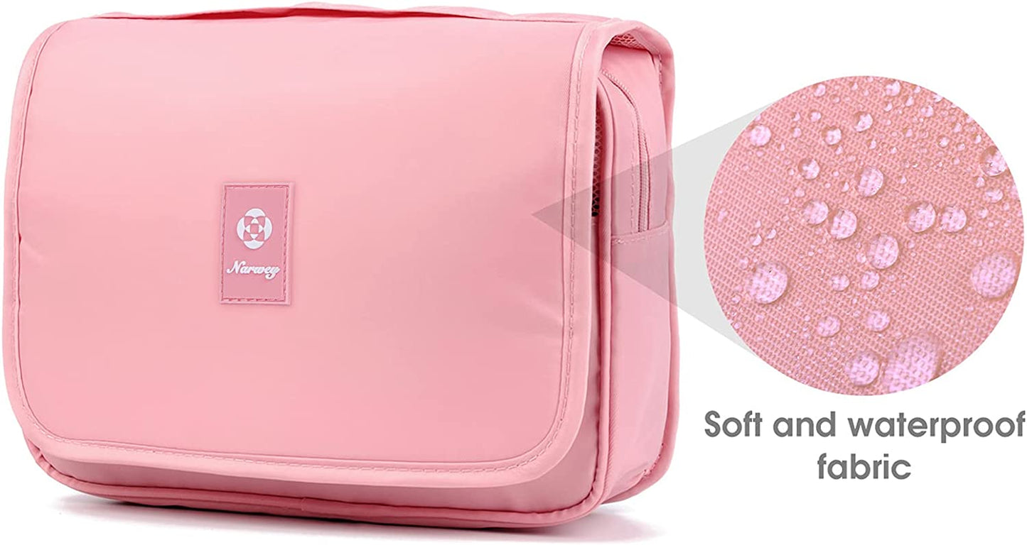 Waterproof Organizer Hanging Travel Toiletry Bag Cosmetic Make up Organizer - Pink
