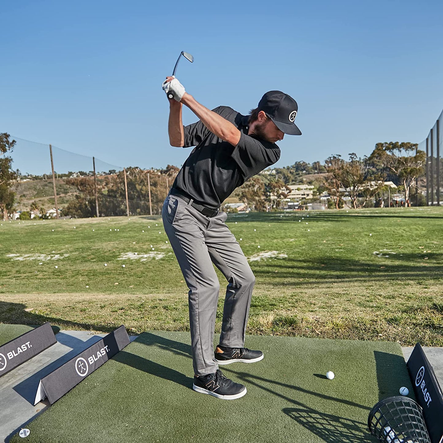 Golf Swing and Stroke Analyzer with Sensor - Comprehensive Tracking for Putting, Full Swing, Short Game, and Bunker Modes, Air Swing Mode, Slo-Mo Video Capture, App Compatibility for iOS and Android