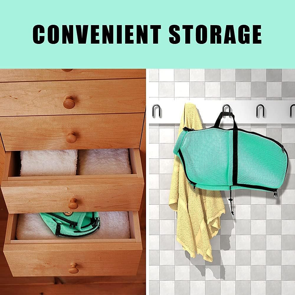 Soft Mesh Cat Grooming Bag - Adjustable and Portable Bag for Gentle Cat Bathing and Grooming, Ideal for Small, Medium, and Large Cats, Safely Used for Nail Trimming, Ear Cleaning, and Medication