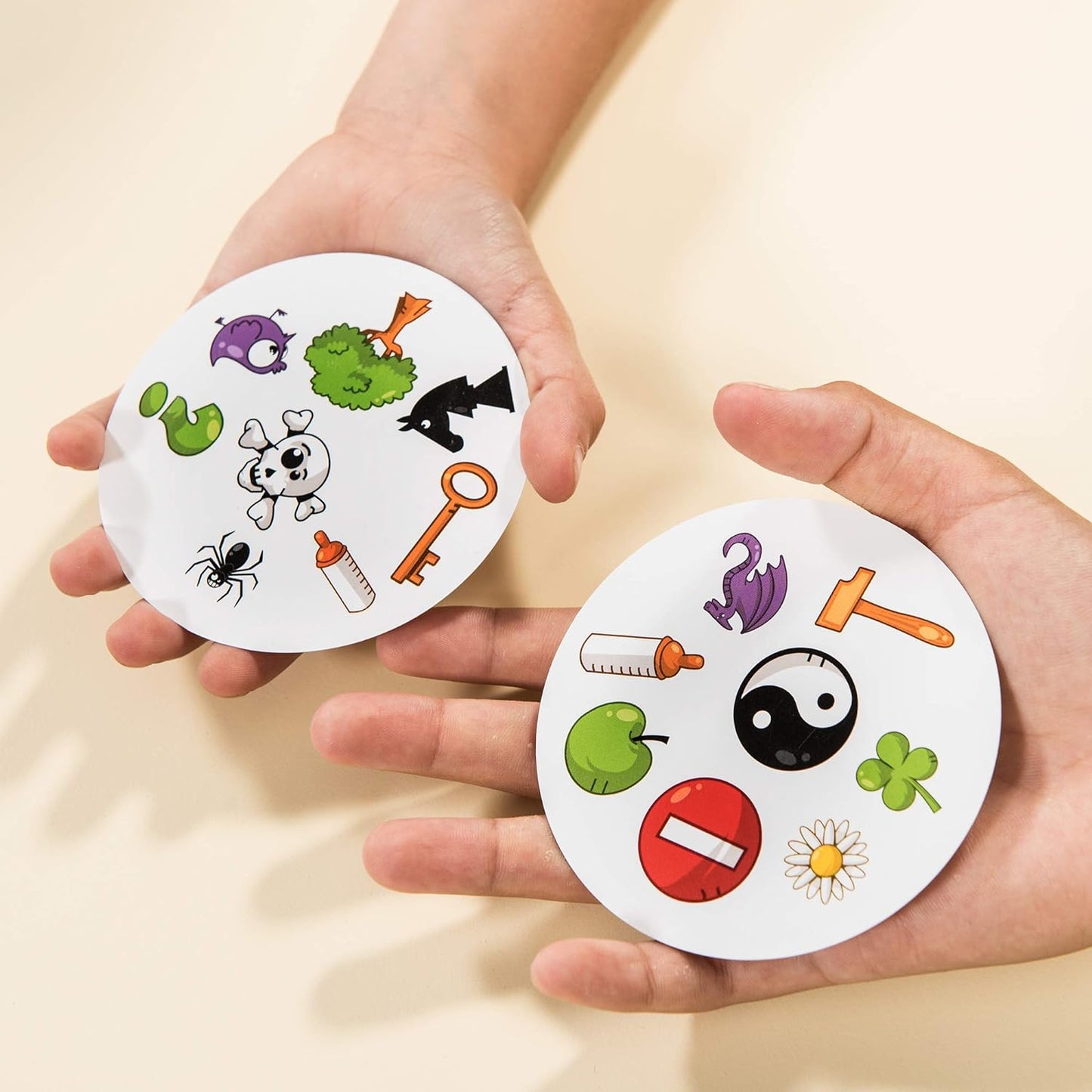 Spot It! Classic Card Game Fun and Engaging Game for Children - Suitable for Ages 6 and Up - Designed for 2 to 8 Players - Average Playtime of 15 Minutes | Color and Packaging May Vary