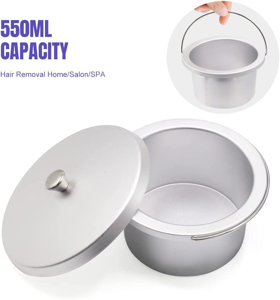 Professional Wax Warmer Kit with 300g Wax Beans, Wax Melting Heater Home Hair Removal Wax Pot