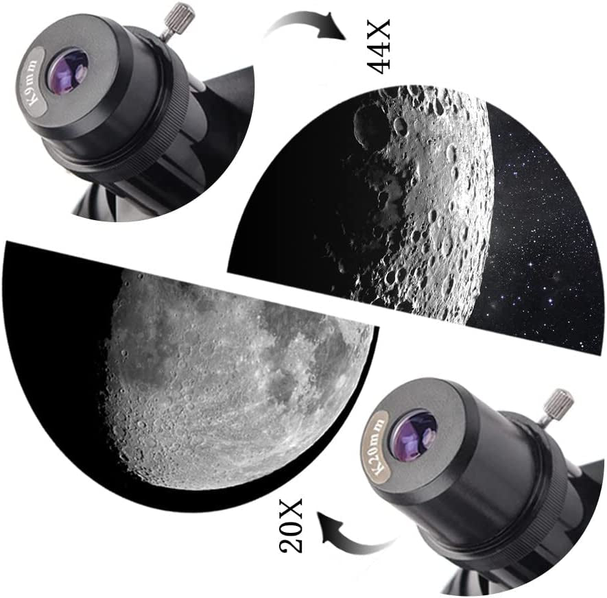 Astronomy Telescope for Beginners and Adults, 70mm Aperture 400mm Focal Length, AZ Mount, Fully Multi-Coated Optics, Complete with Tripod, Phone Adapter, and Backpack