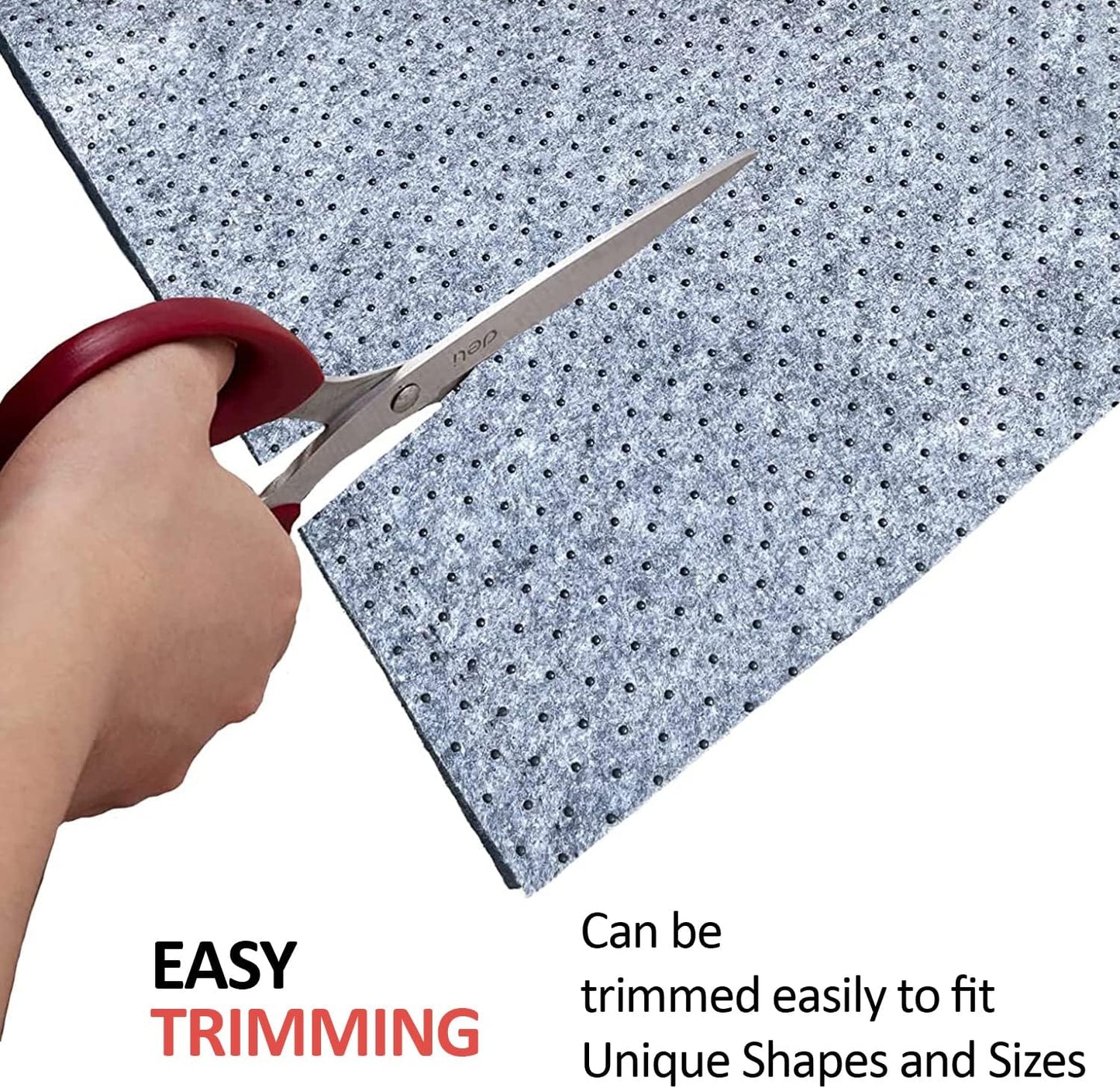 Rug Pad, 8x11, Gray