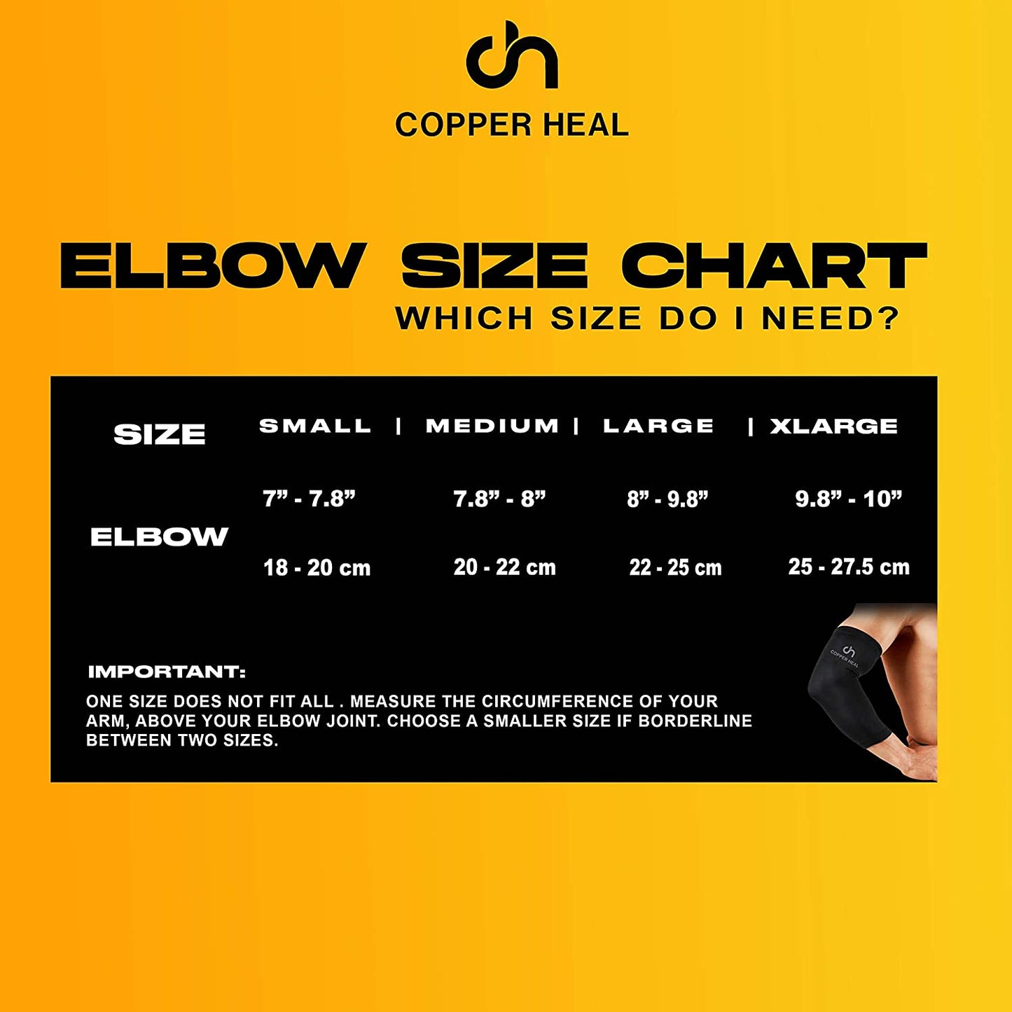 Copper-Infused Elbow Compression Sleeve for Optimal Medical Recovery - Reliable Support for Stiff Muscles, Sore Joints, Tendonitis, and Arm Tennis Basket Wrap