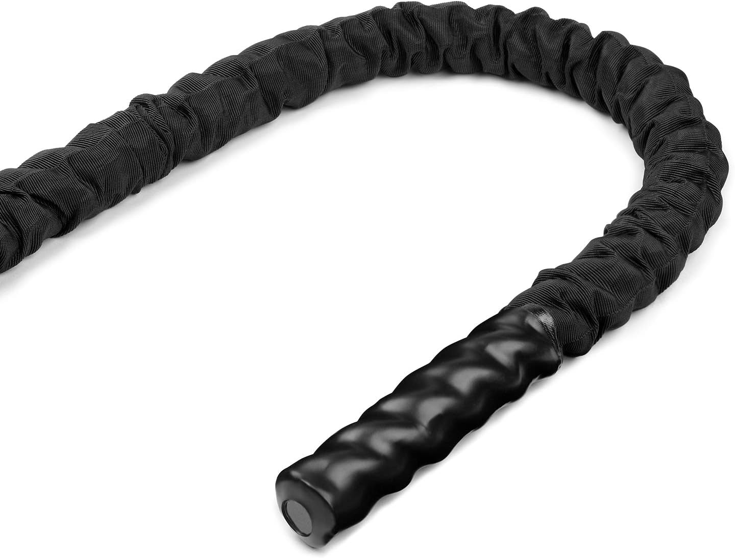 Heavy Battle Exercise Training Ropes - 1.5/2 Inch Diameter, 40/50 Ft Length. Ideal for Home Gym Workouts, Strength Training, Muscle Building.