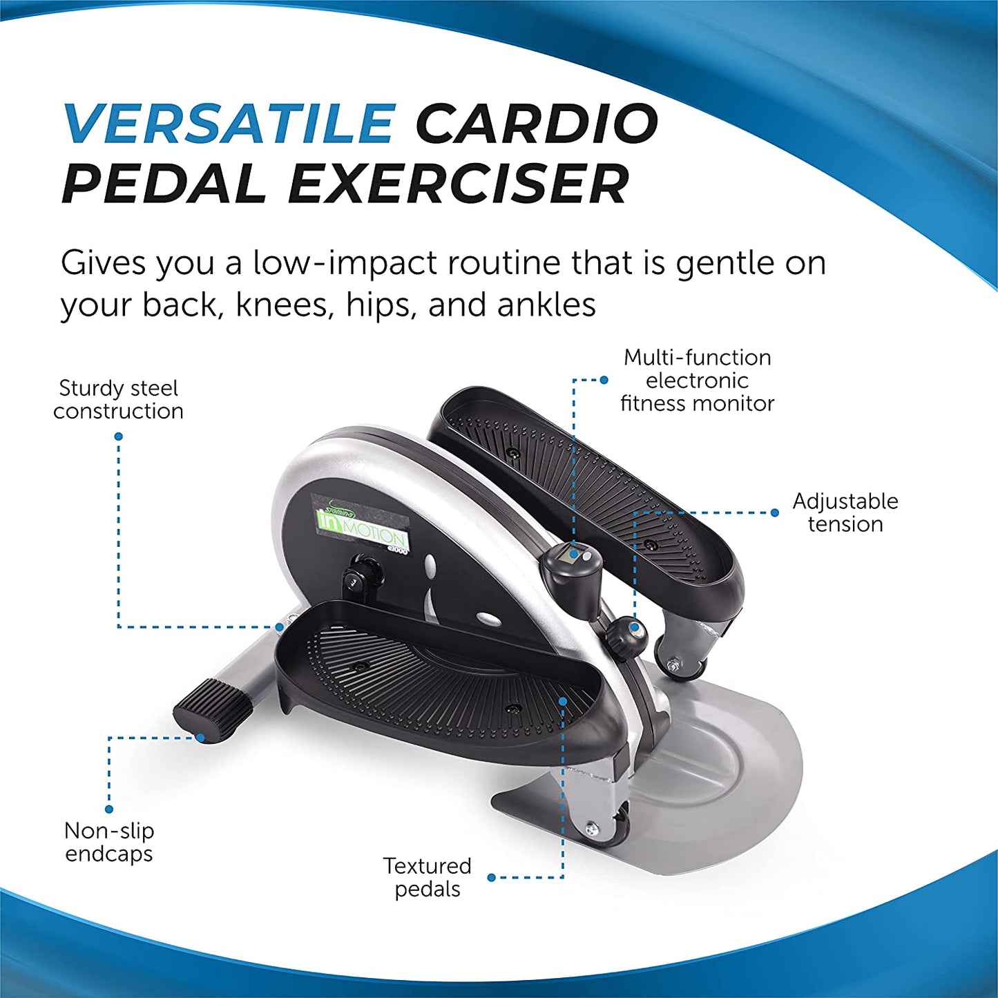 Elliptical Trainer Compact For Home and Office