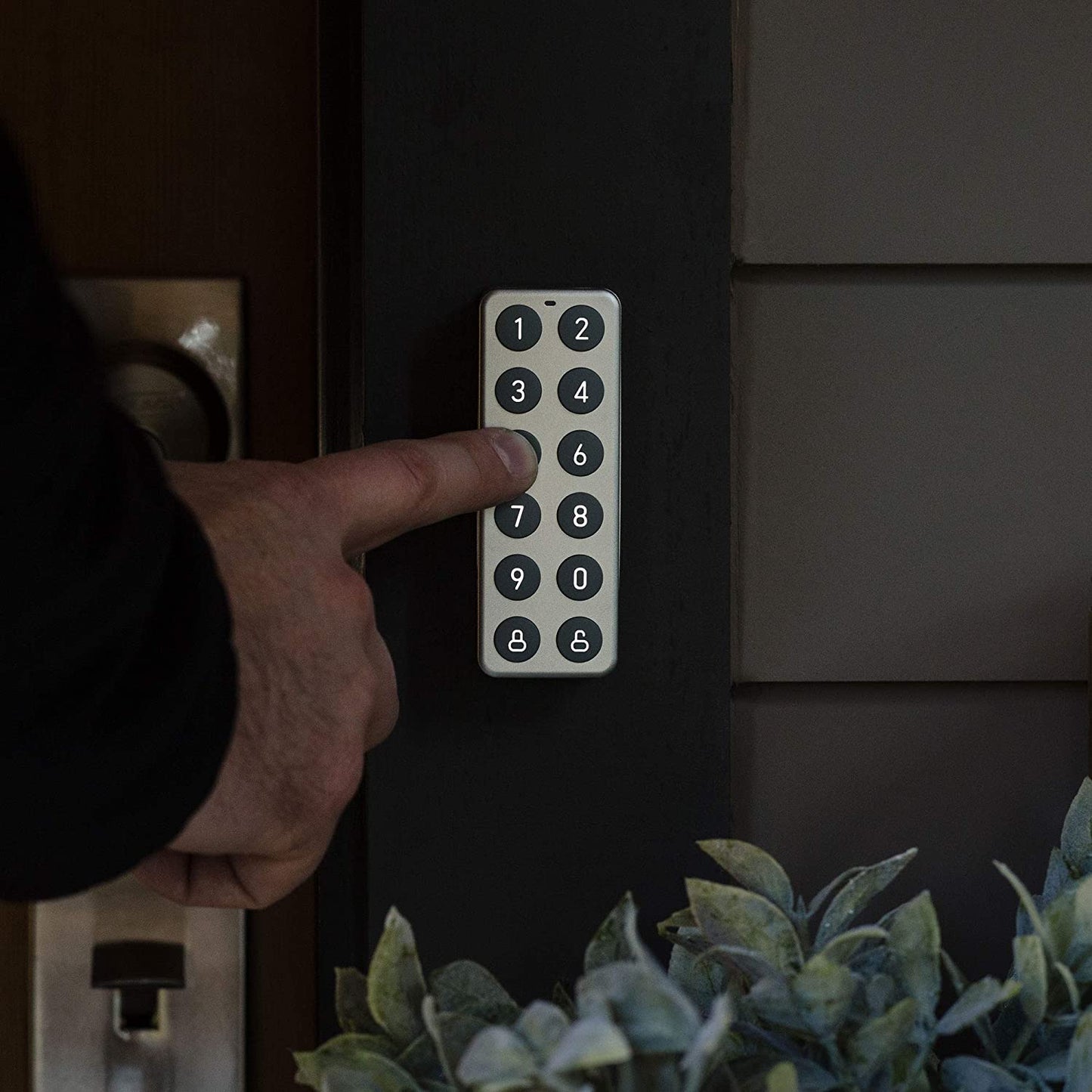 Wireless Bluetooth Keypad for Lock - Create, Share, and Use Unique Codes to Unlock Your Lock | Lock Sold Separately, Silver