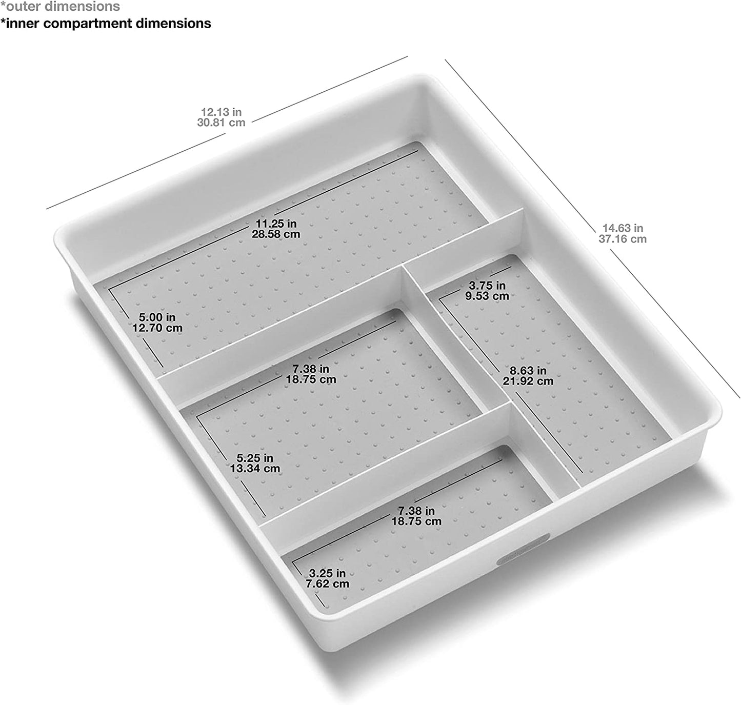 Drawer Organizer- White