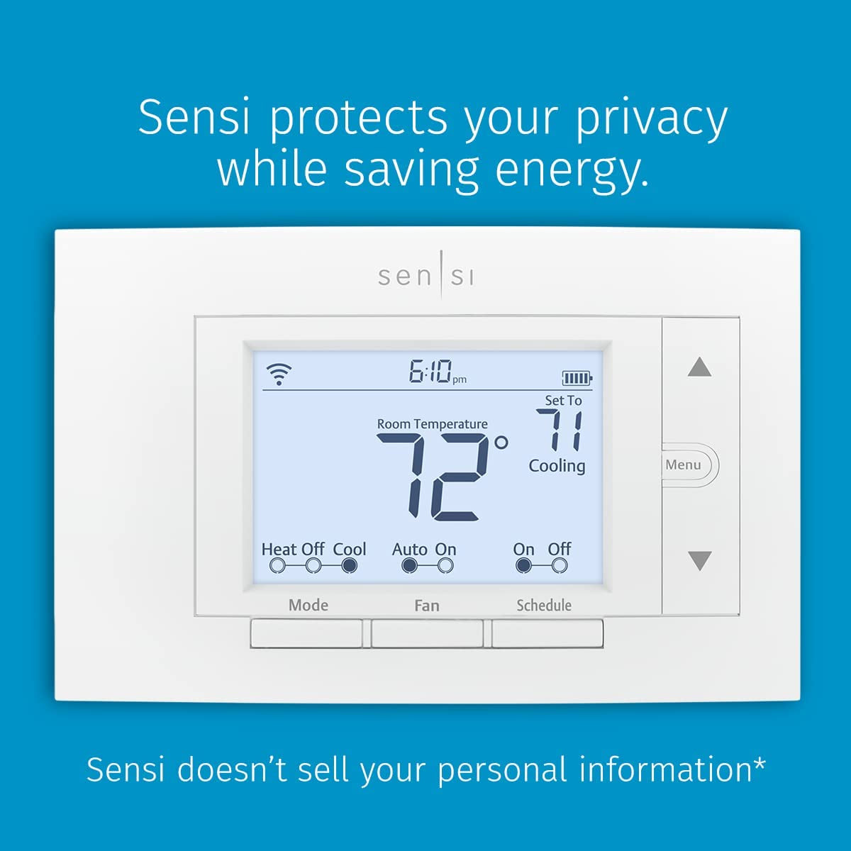 Emerson ST55: Wi-Fi Smart Thermostat for Smart Homes, DIY Installation, Works with Alexa, Energy Star Certified