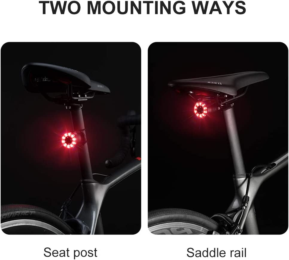 Rechargeable Waterproof Bicycle Tail Light - High-Quality Rear Bike Light for Enhanced Safety