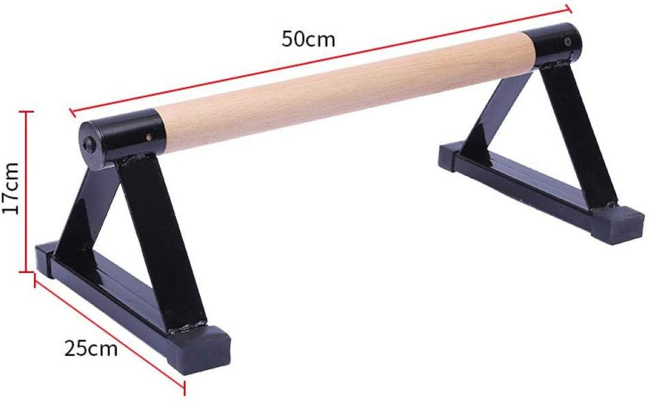 Premium Wooden Push-Up Bars - Non-Slip Sturdy Structure, Strength Training Pushup Stands for Women and Men - Gym Exercise Equipment for Enhanced Fitness and Portability