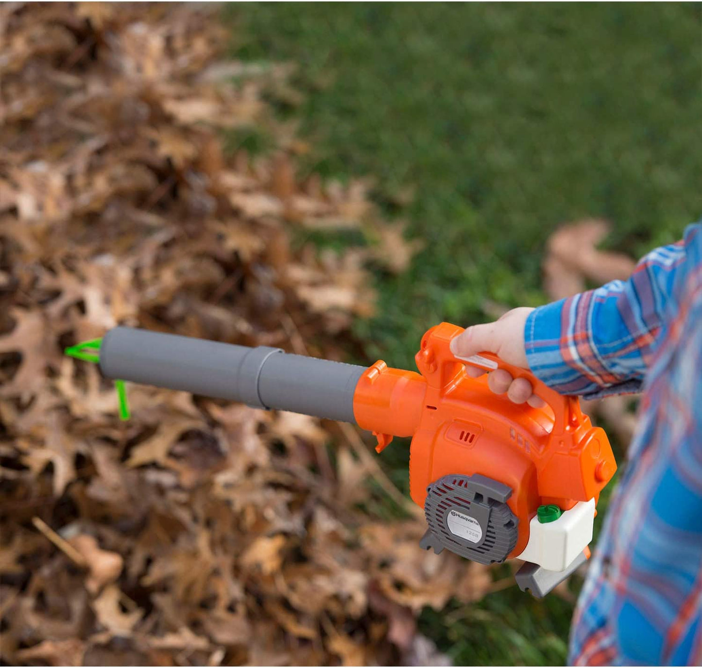125B Toy Leaf Blower in Orange/Gray
