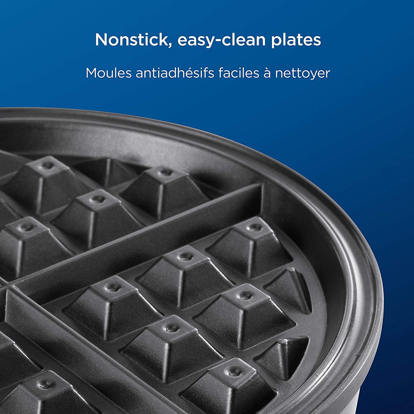 Belgian Waffle Maker, Stainless Steel - 8"