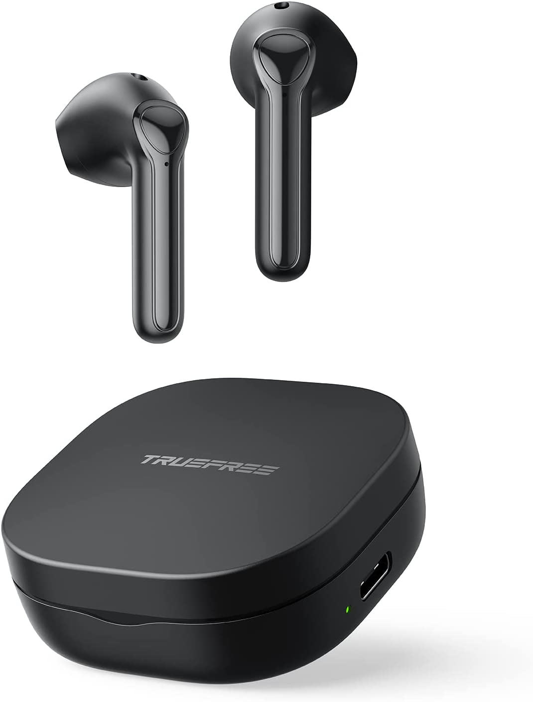 A1 Wireless Earbuds - Bluetooth Earphones with 4 Mics, Immersive Stereo Sound powered by 14.2mm Driver, Clear Calls with ENC, USB-C Charging, 18 Hours Playtime, Single/Twin Mode
