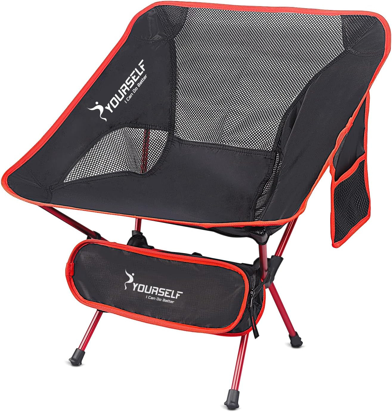 Portable Camping Chairs - Foldable, Lightweight, and Comfortable for Adults, Ideal for Outdoor Use, Beach, Lawn, and Camping Activities
