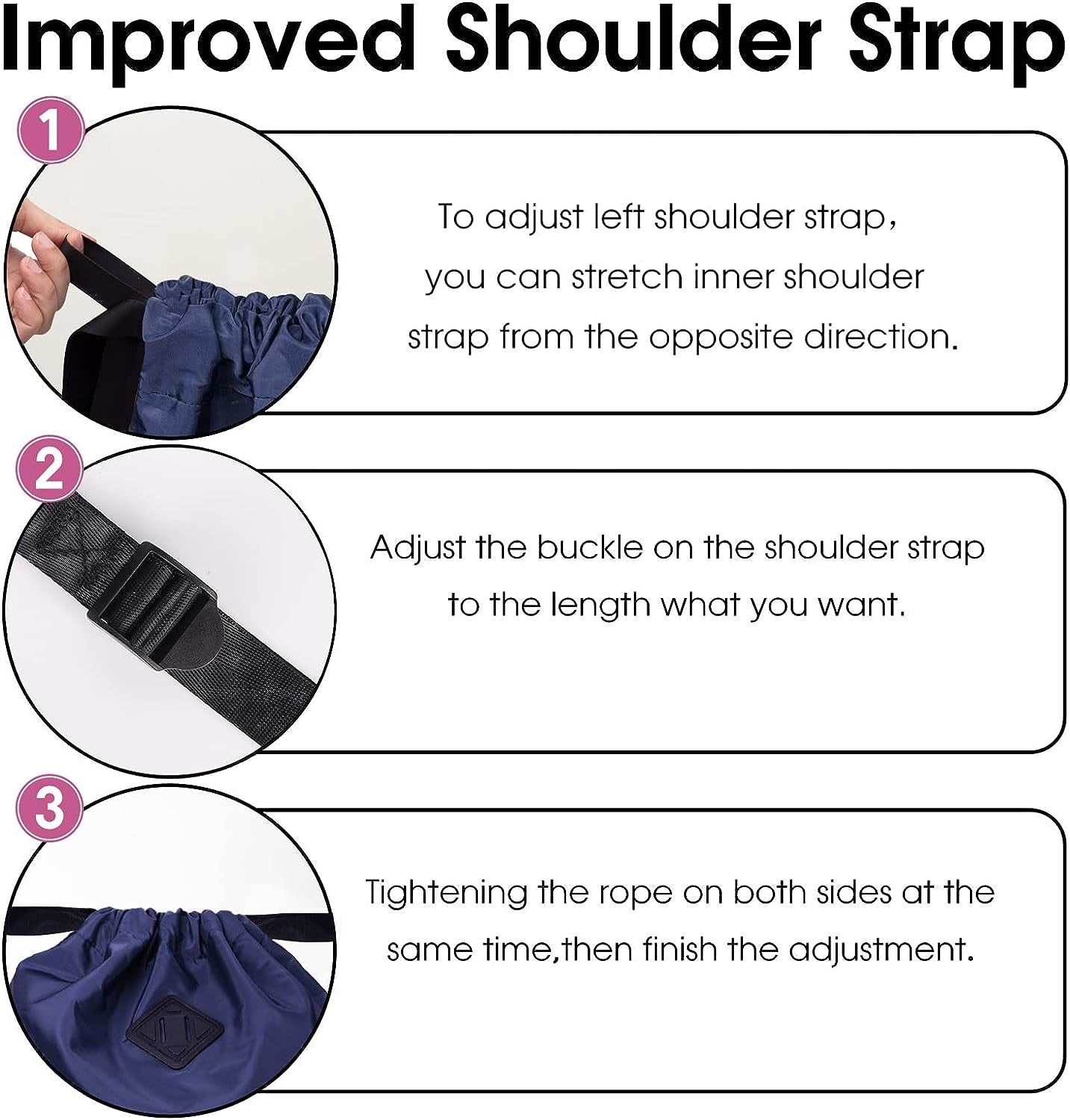 Water-Resistant Nylon Drawstring Backpack with Wet Pocket - Suitable for Gym, Shopping, Sports, and Yoga - Convenient String Bag Sackpack Design - Blue