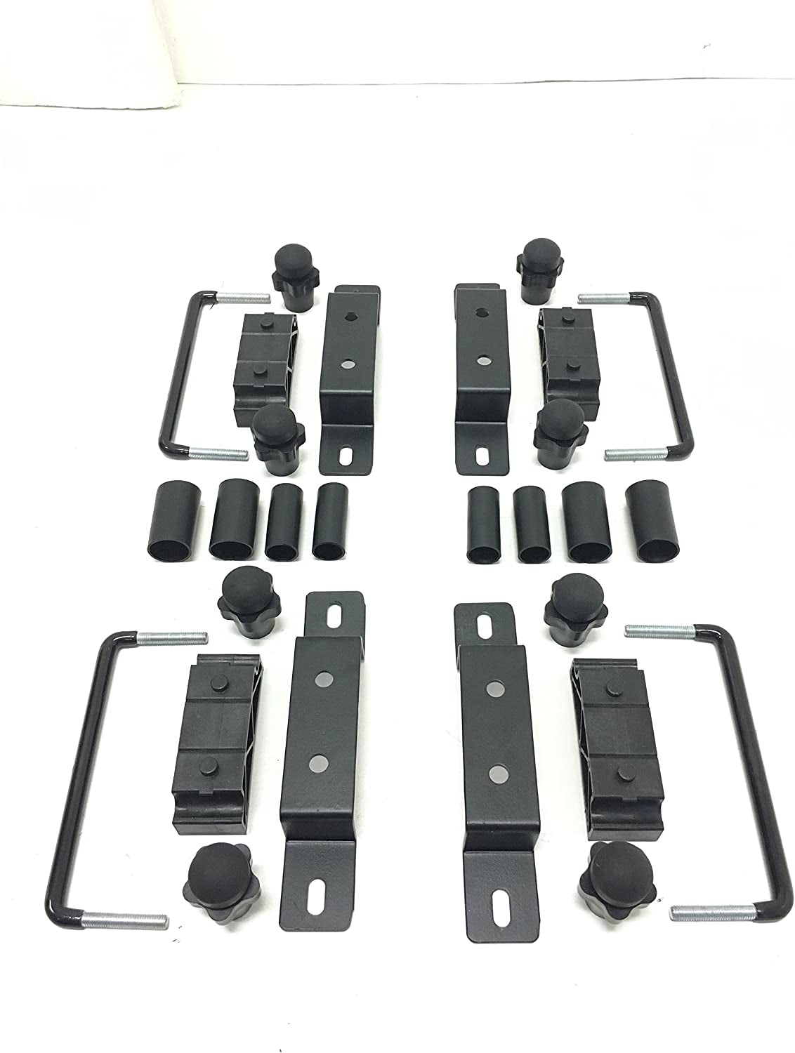Universal Steel Roof Rack Car Top Cargo Carrier/Basket - 46" X 36" X 4-1/2" - 150 lb Capacity, Black