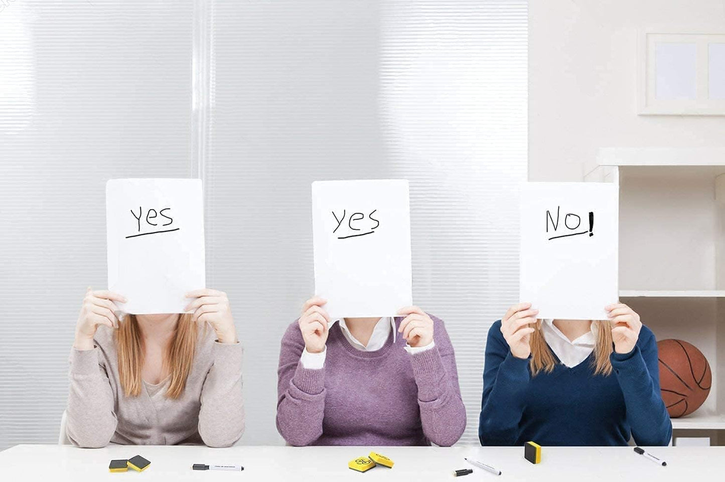 6-Pack Double Sided Dry Erase Boards - 9 x 12 Inch Small Whiteboards Set for Classroom Supplies, Including Lap Boards, Markers, and Erasers