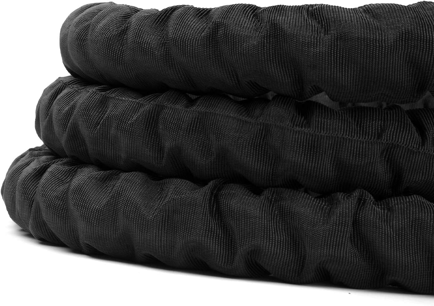 Heavy Battle Exercise Training Ropes - 1.5/2 Inch Diameter, 40/50 Ft Length. Ideal for Home Gym Workouts, Strength Training, Muscle Building.