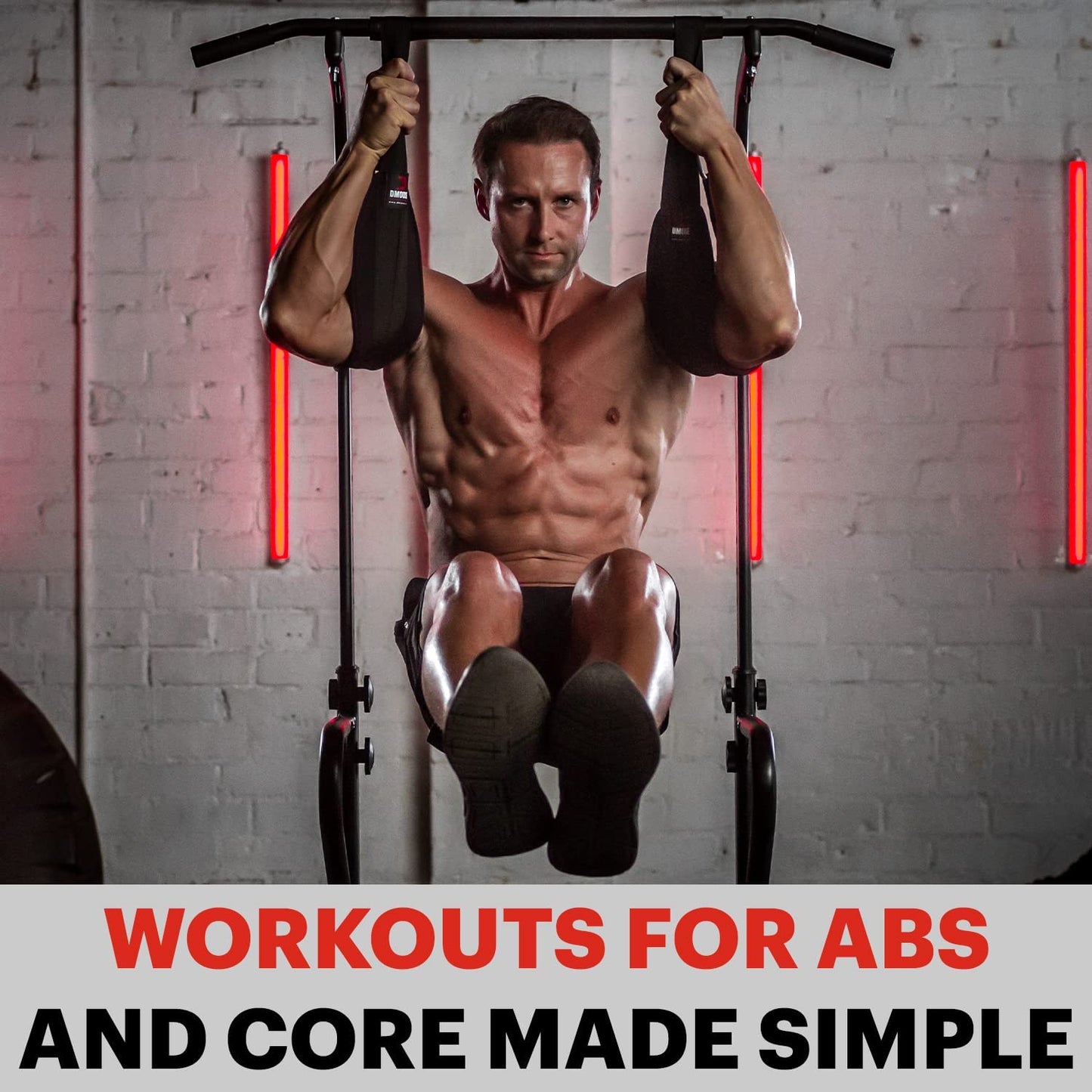 Fitness Hanging Ab Straps for Abdominal Muscle Building and Core Strength Training - Padded Pull Up Straps for Effective Ab Workouts, Arm Support Gym Equipment for Men and Women