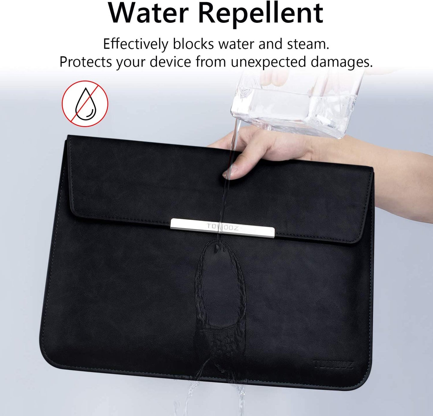 MacBook Air M2 Sleeve: Waterproof Laptop Sleeve Case for 2022 M2 Chip MacBook Air 13.6 Inch A2681 / MacBook Pro 13-13.3 Inch, Including Accessory Pouch