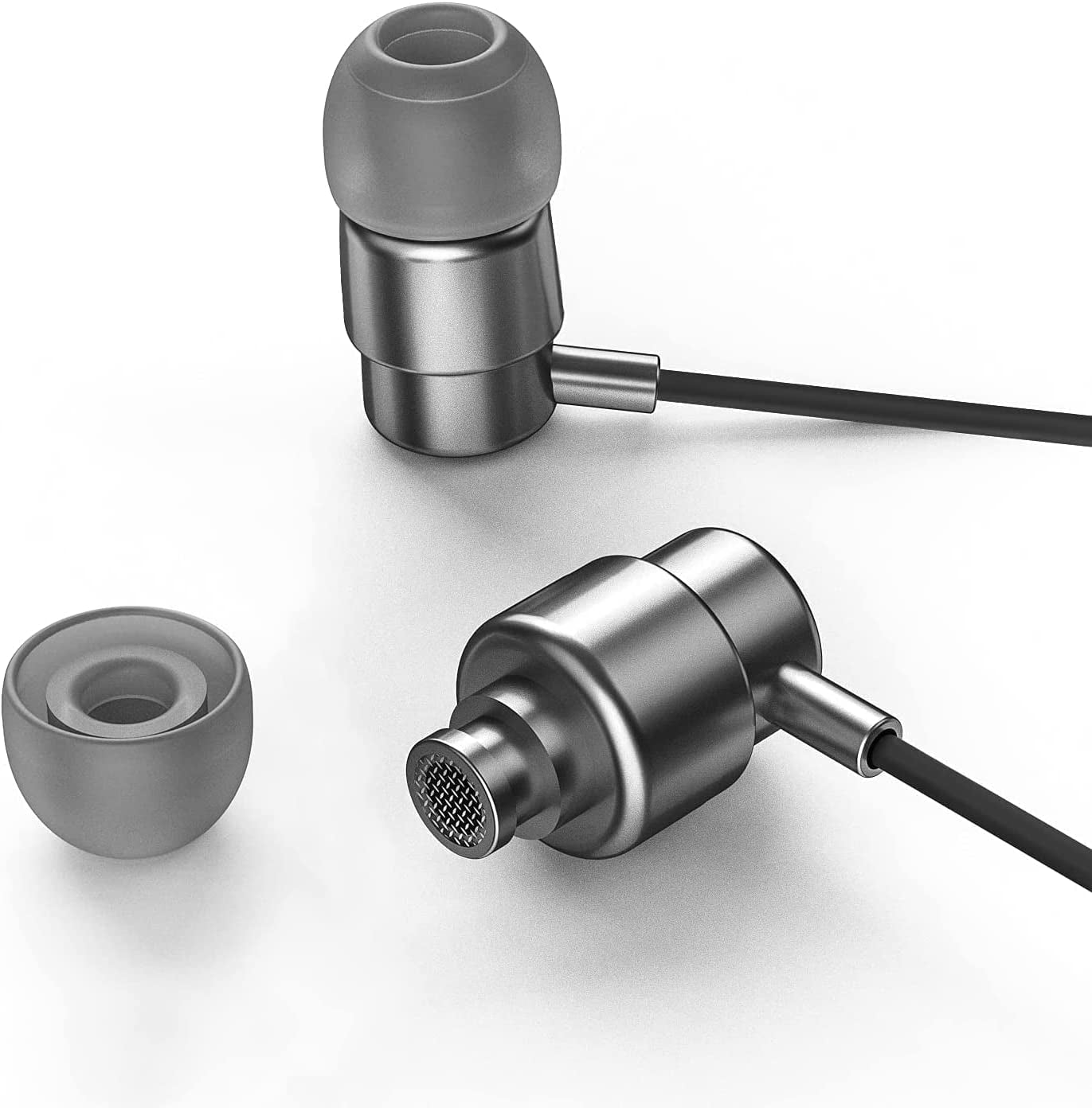 Rider Wired Earbuds with Microphone - High-Quality In-Ear Headphones with Anti-Tangle Cable, Powerful 48 Ω Driver, and Enhanced Bass - Compatible with iPhone, iPad, Samsung