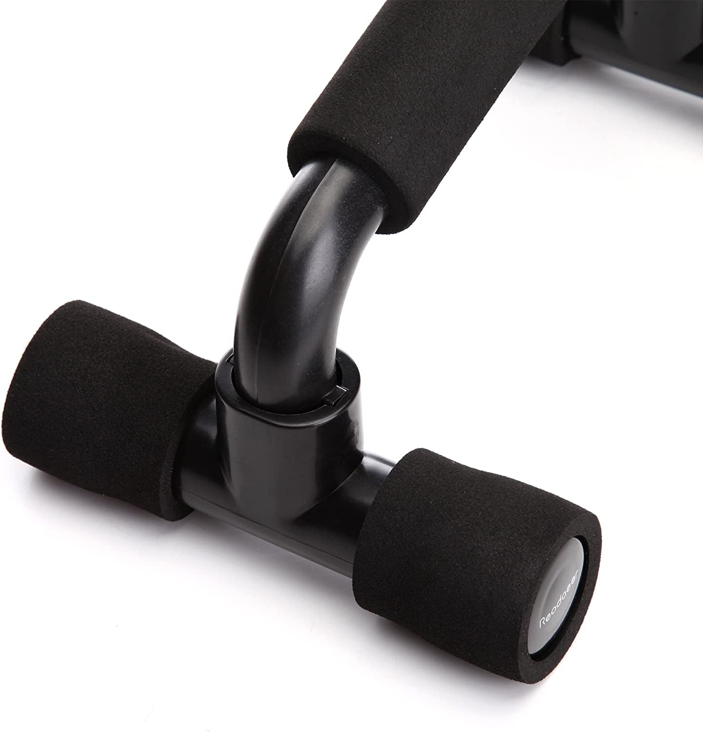 Push Up Bars - Gym Exercise Equipment for Fitness - 1 Pair of Pushup Handles with Cushioned Foam Grip and Non-Slip Sturdy Structure - Suitable for Men & Women