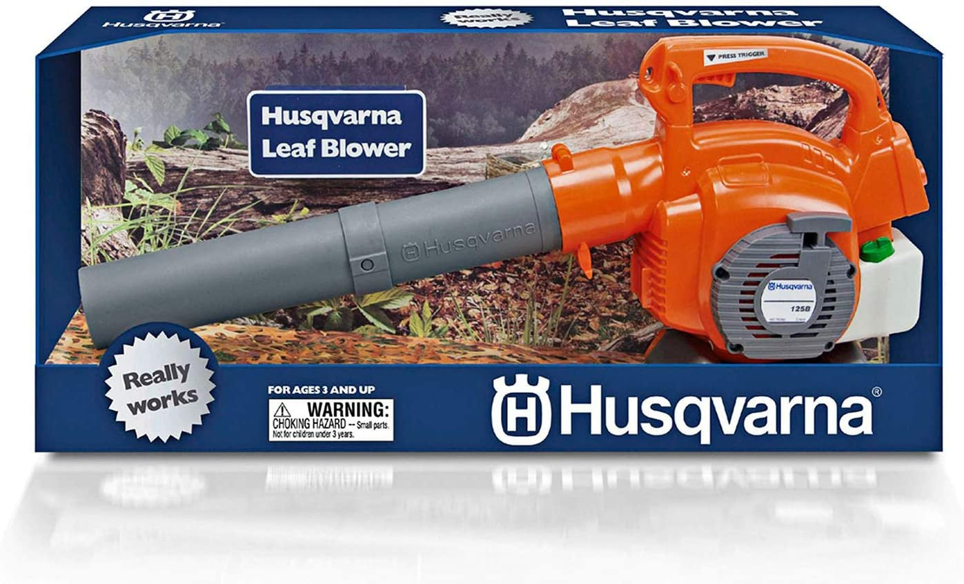 125B Toy Leaf Blower in Orange/Gray