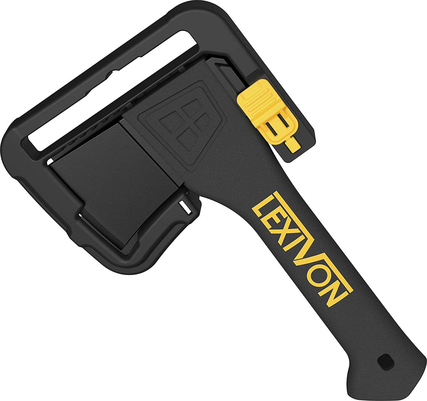 Camping Hatchet with Ergonomic Grip and Lightweight Fiber-Glass Composite Handle - Includes Protective Carrying Sheath