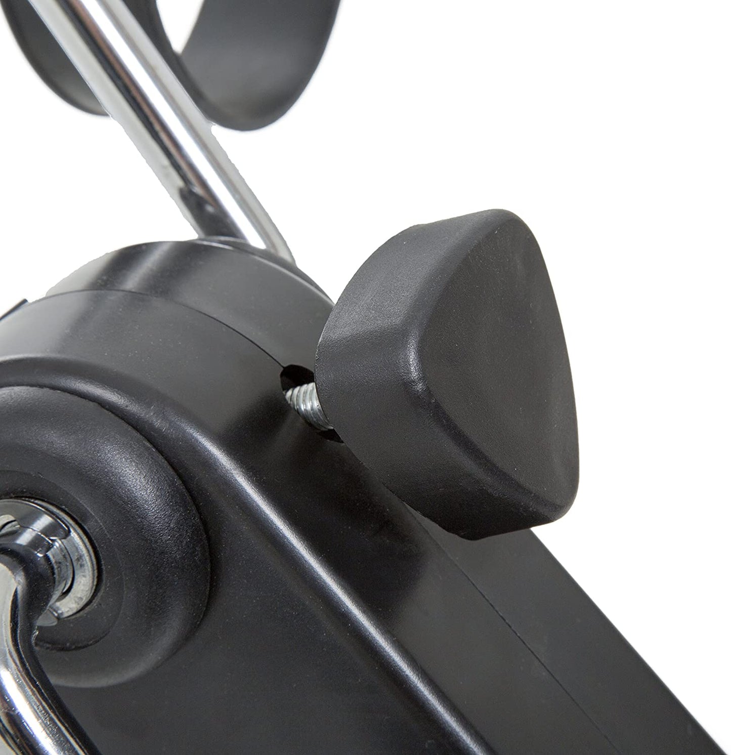 Folding Pedal Exerciser with Electronic Display for Fitness.