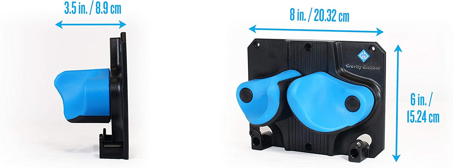 Premium Ski and Snowboard Wall Storage Rack - Protect Your Equipment with Gravity Grabber - Secure and Damage-Free Storage Solution - Universal Fit for All Skis and Snowboards
