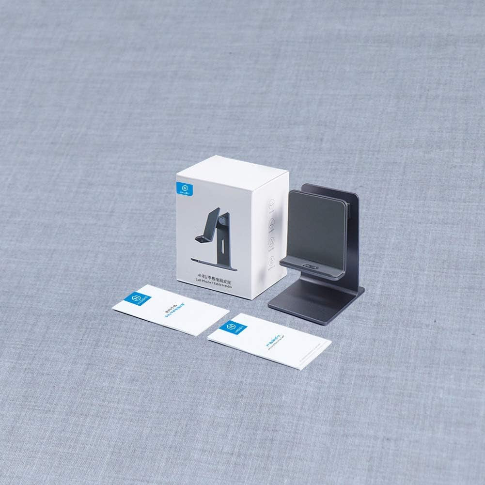 Adjustable Aluminum Cell Phone Stand for iPhone, Samsung Galaxy, and iPad Pro Air