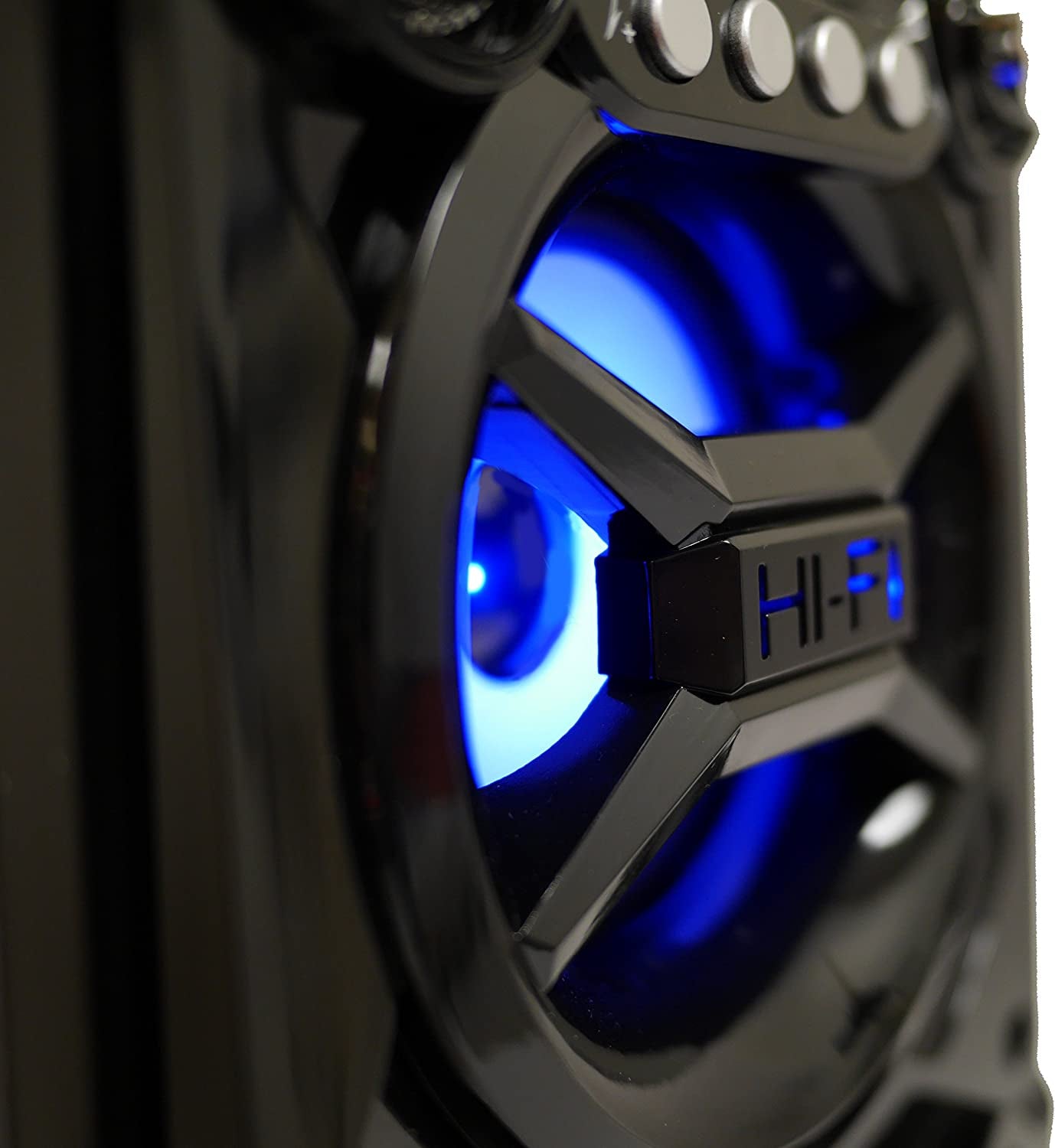 Black Portable Bluetooth Speaker