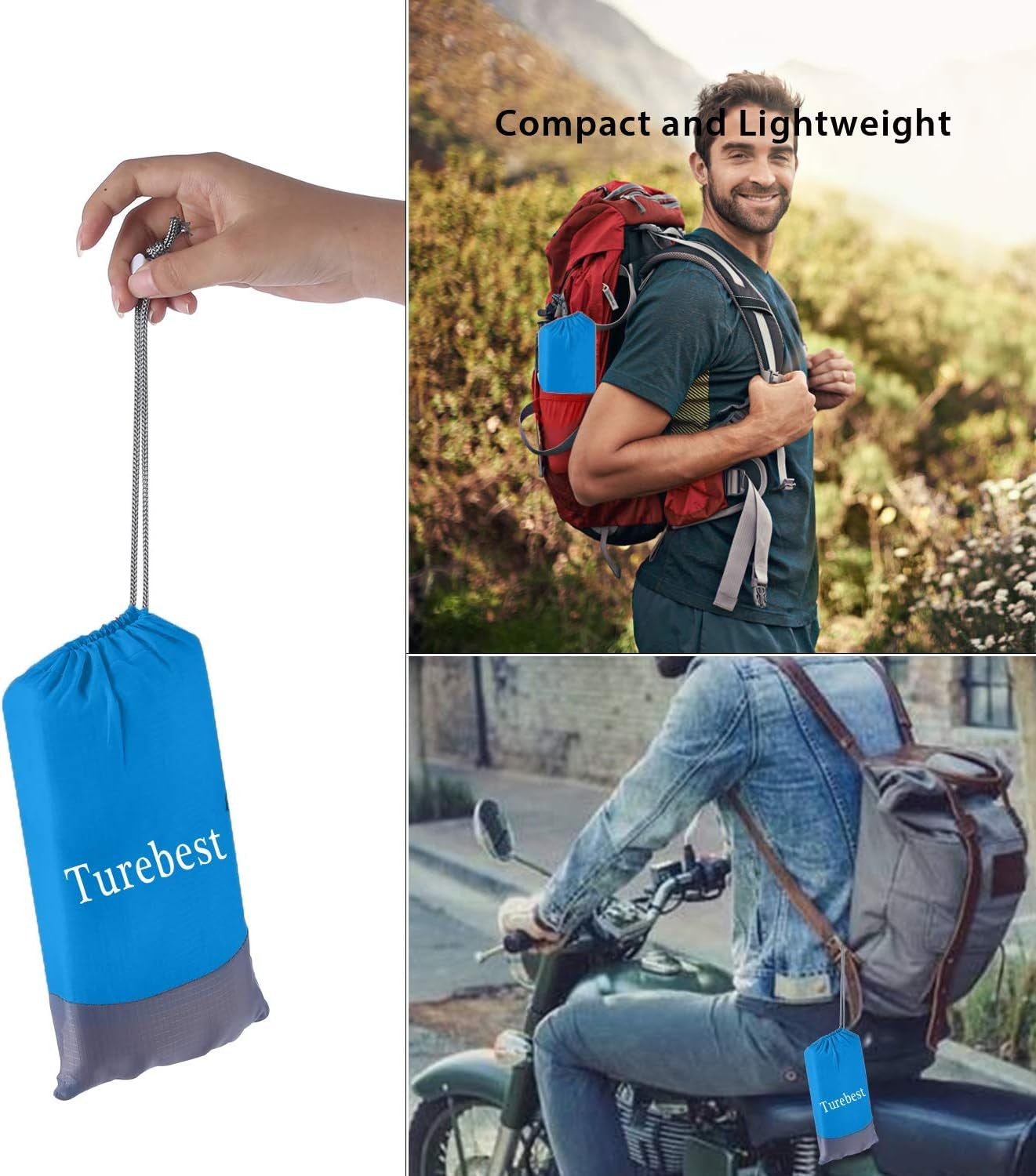 Compact 79 * 55 inch Picnic Blanket - Sand Proof and Waterproof, Comes with a Portable Storage Bag, Perfect for Outdoor Travel, Camping, Hiking, Festivals, and Sports.