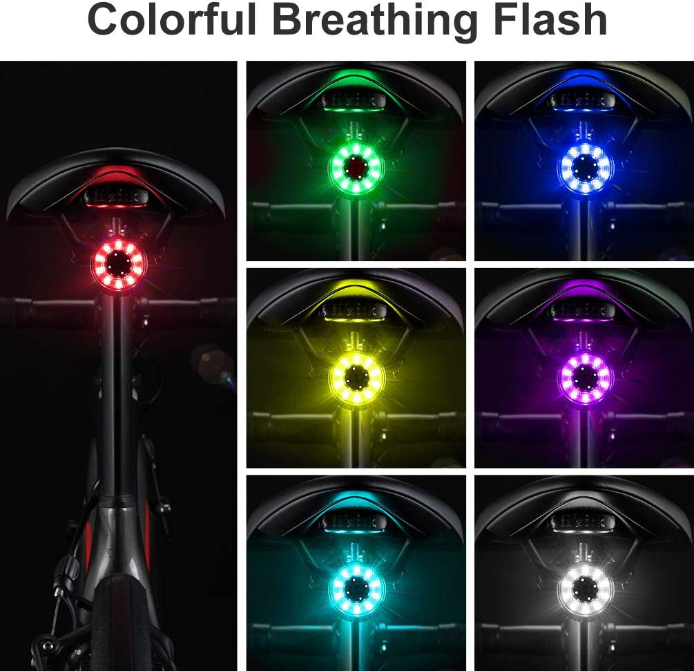 Rechargeable Waterproof Bicycle Tail Light - High-Quality Rear Bike Light for Enhanced Safety