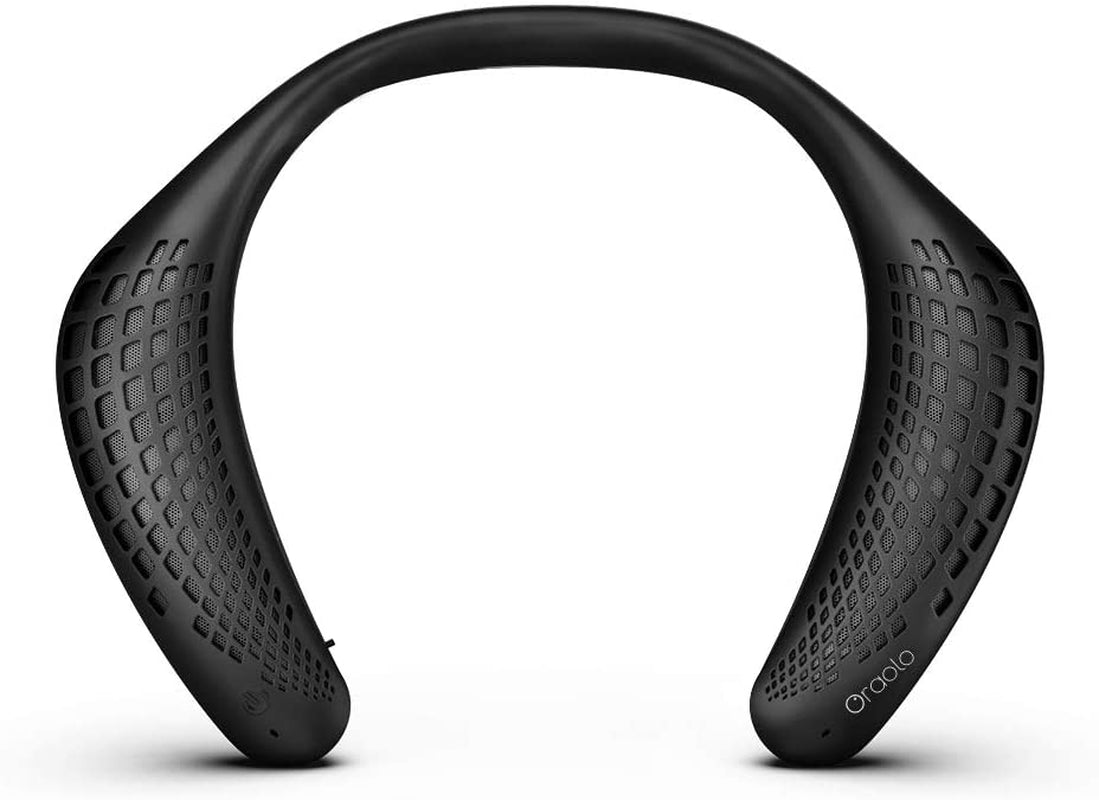 Wireless Neck Bluetooth Speaker with True 3D Stereo Sound, Long Battery Life, Waterproof Design, and Built-in Mic for Hands-Free Calling