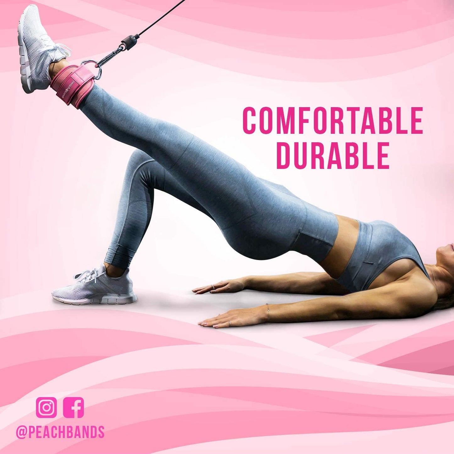 Cable Machine Ankle Strap for Resistance Training