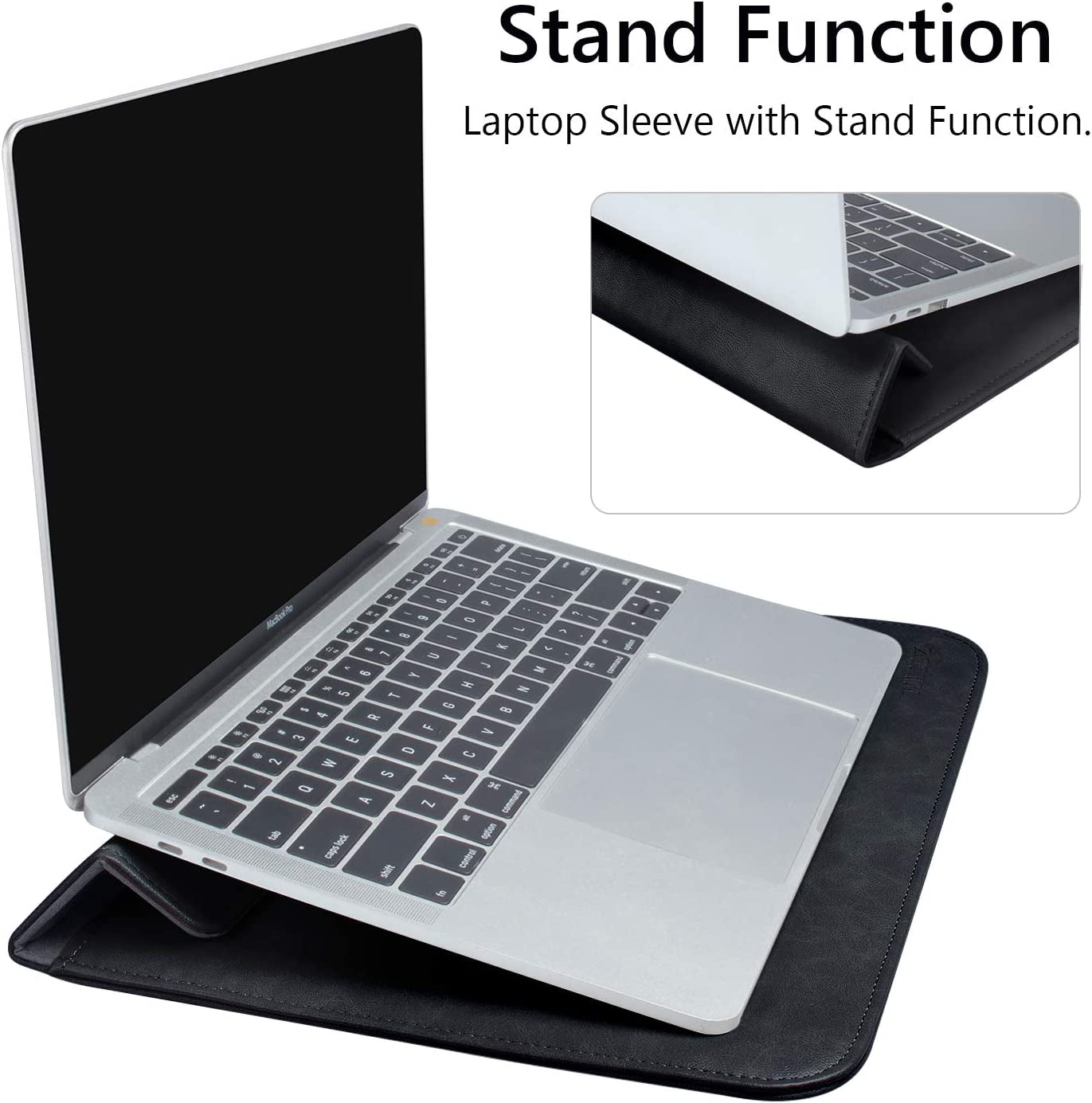 MacBook Air M2 Sleeve: Waterproof Laptop Sleeve Case for 2022 M2 Chip MacBook Air 13.6 Inch A2681 / MacBook Pro 13-13.3 Inch, Including Accessory Pouch
