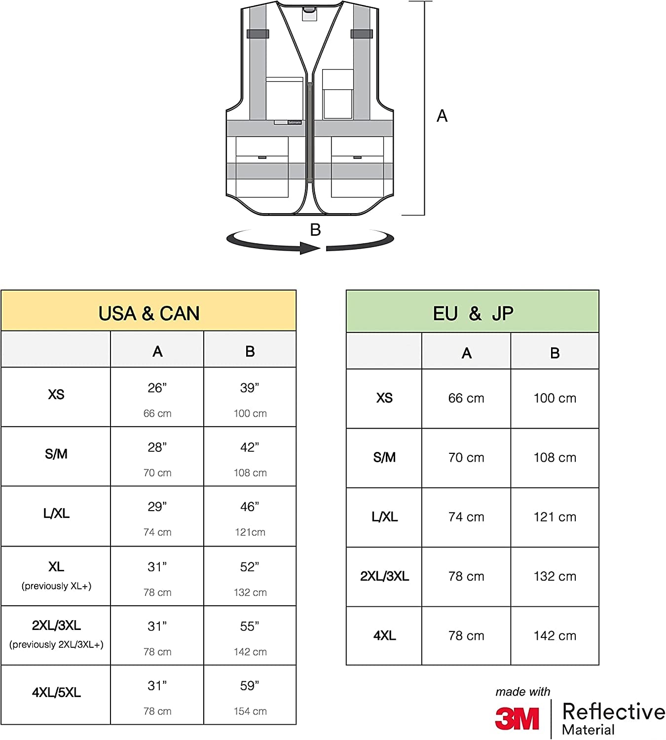 3M Multi-Pocket High Visibility Reflective Working Vests - Enhanced Safety with 3M Reflective Tape