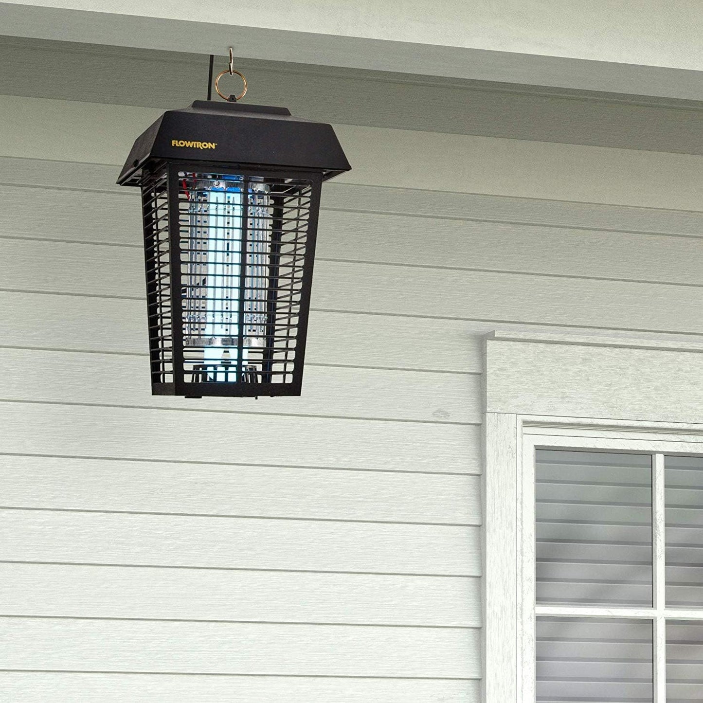 1 Acre Coverage Electronic Insect Killer - Features Non-Clogging Killing Grid - Equipped with a 40-Watt Bulb for Effective Insect Elimination.