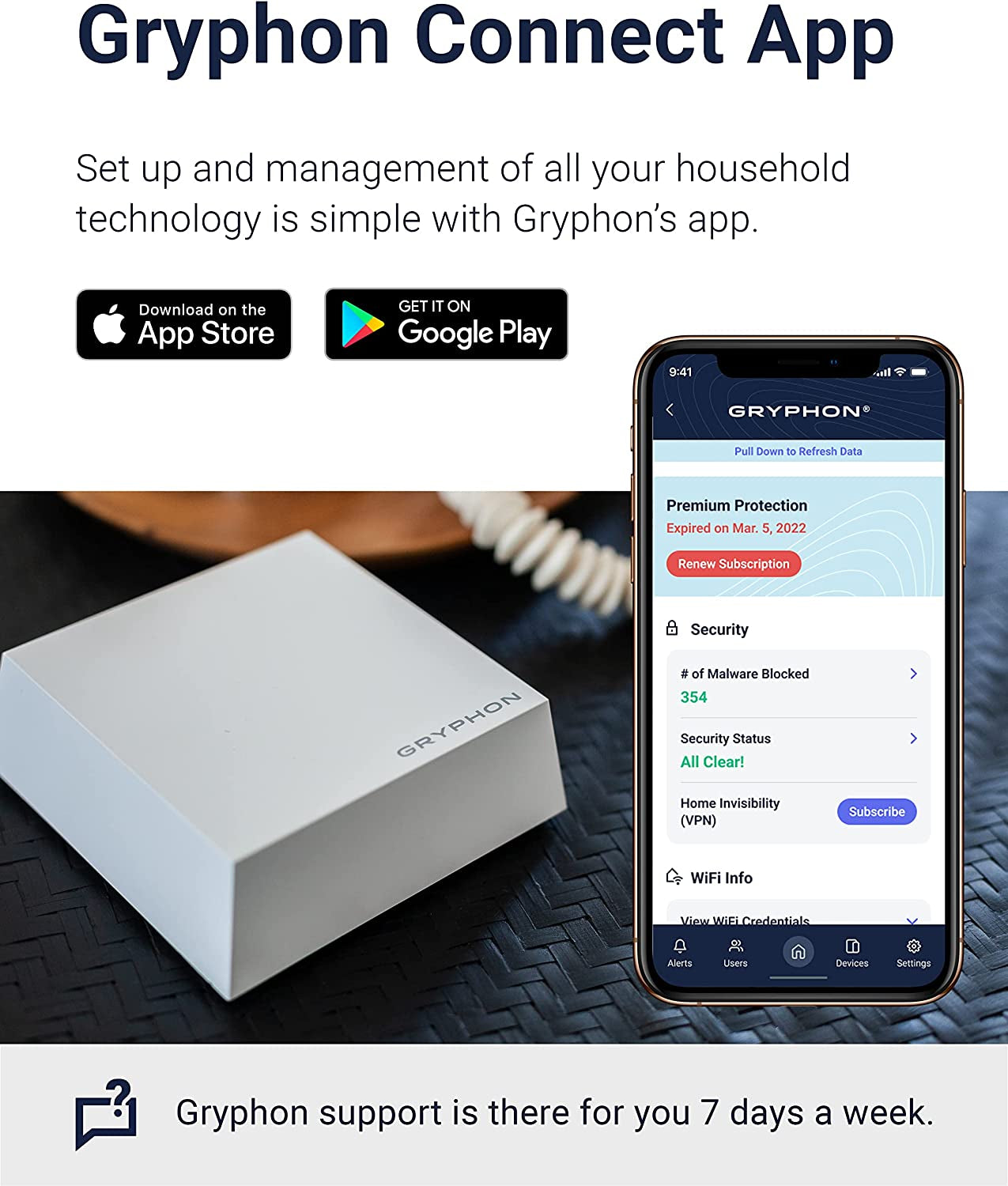 Enhanced Security Router & GUARDIAN Advanced Parental Control System - Smart Mesh Wifi System AC1200 with Hack Protection, Ai-Intrusion Detection, ESET Malware Protection (Up to 1800Sqft)