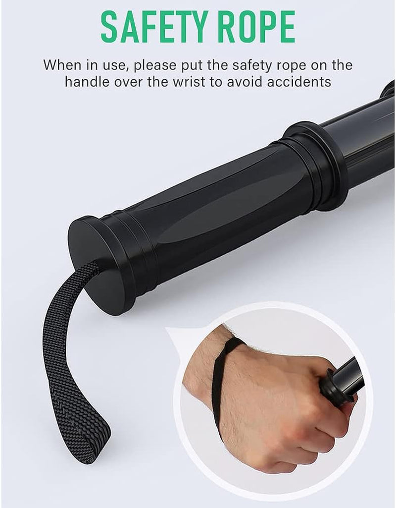 Flexible Stretch Bar - This arm exerciser comes in various resistance levels (20/30/40/50/60KG) and is designed to strengthen the back, shoulders, biceps, grip, and chest. It's an effective chest expander workout equipment
