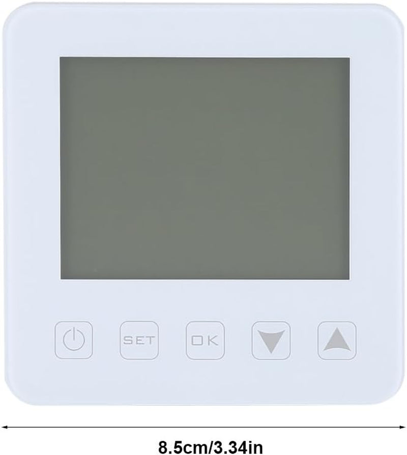 Programmable Heating Thermostat with LCD Screen - An Electric Room Temperature Controller for efficient heating control.