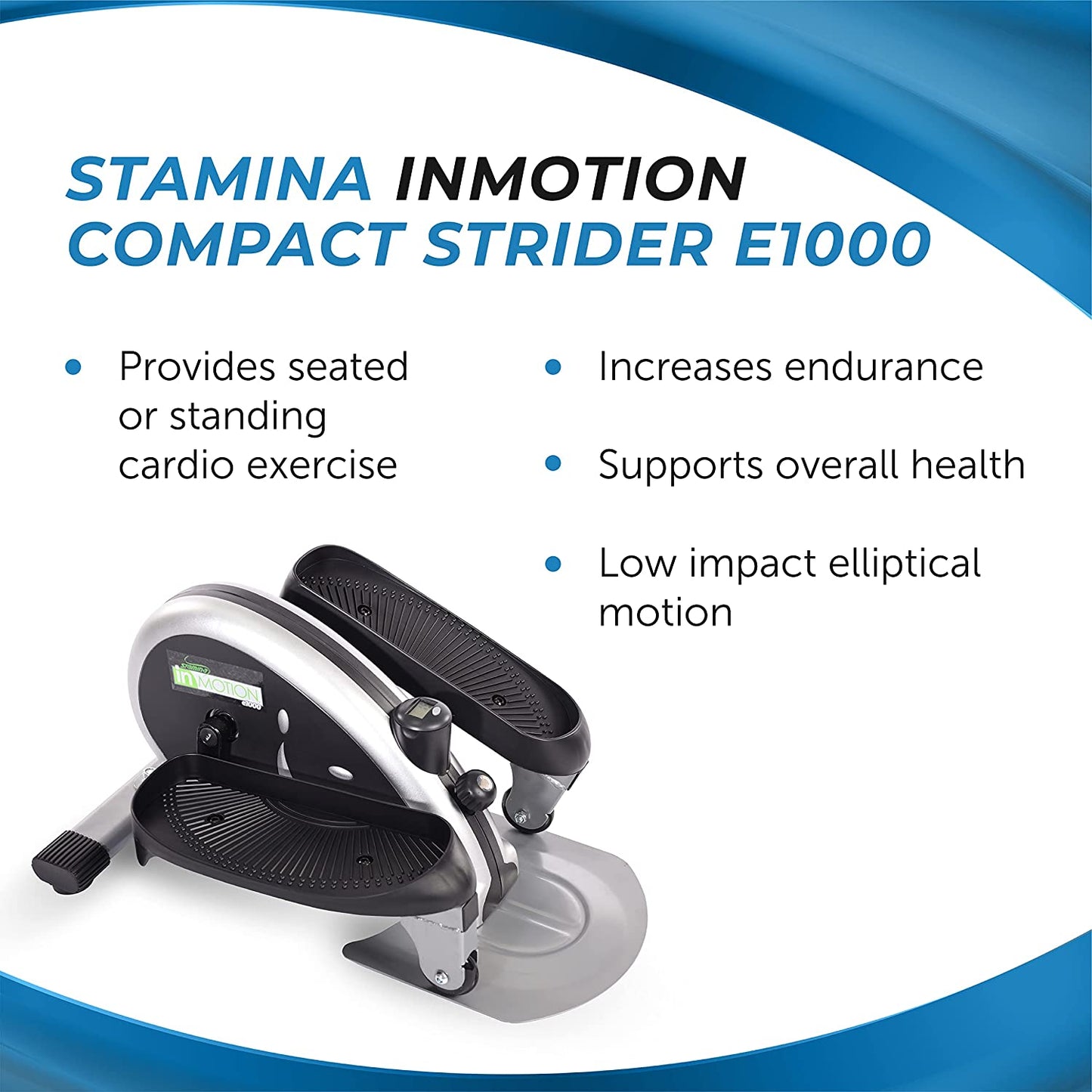 Elliptical Trainer Compact For Home and Office