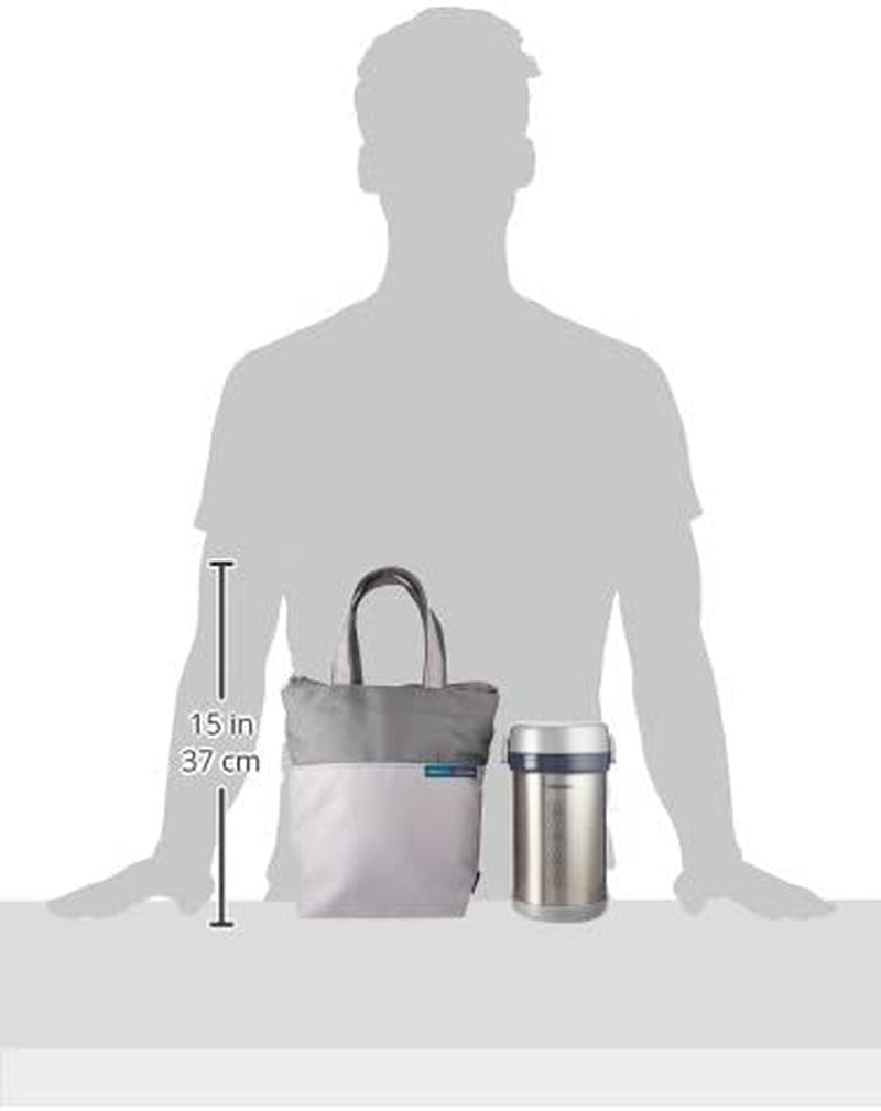 Bento Vacuum Lunch Jar in Stainless Steel