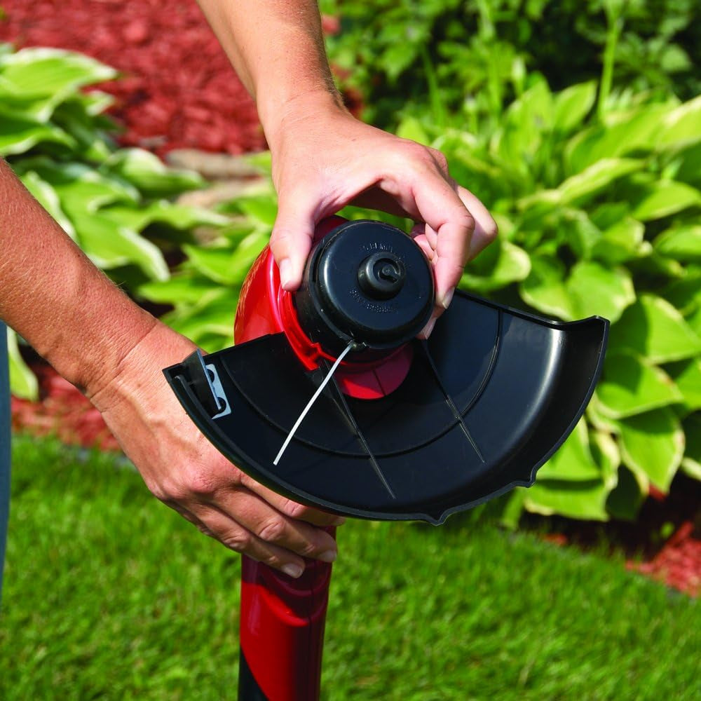 12-Volt Cordless Electric Trimmer with 8-Inch Cutting Capacity