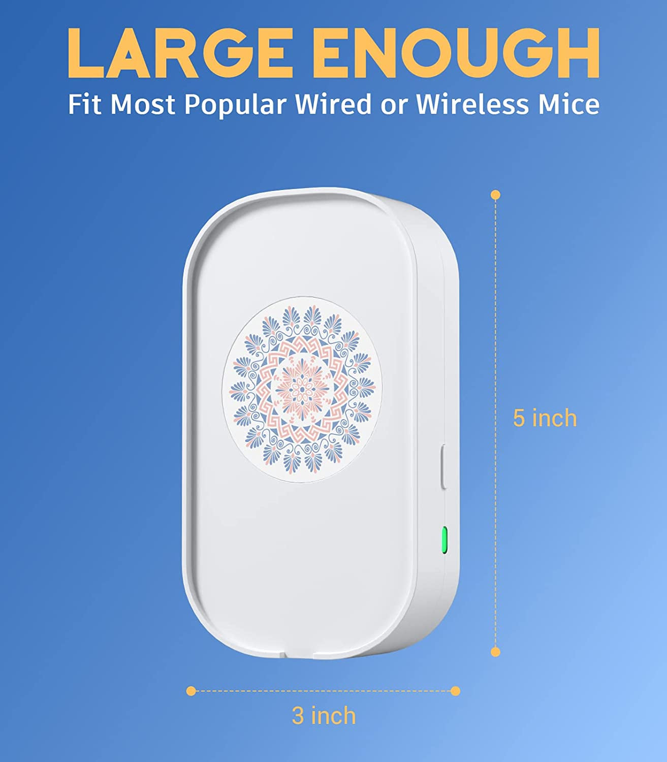 Undetectable Mouse Jiggler: An Automatic Mouse Mover Device for Awakening Computer Laptops. It Requires No Software or Drivers and Features an On/Off Switch Mouse Shaker - A Must-Have for Work from Home Setup.