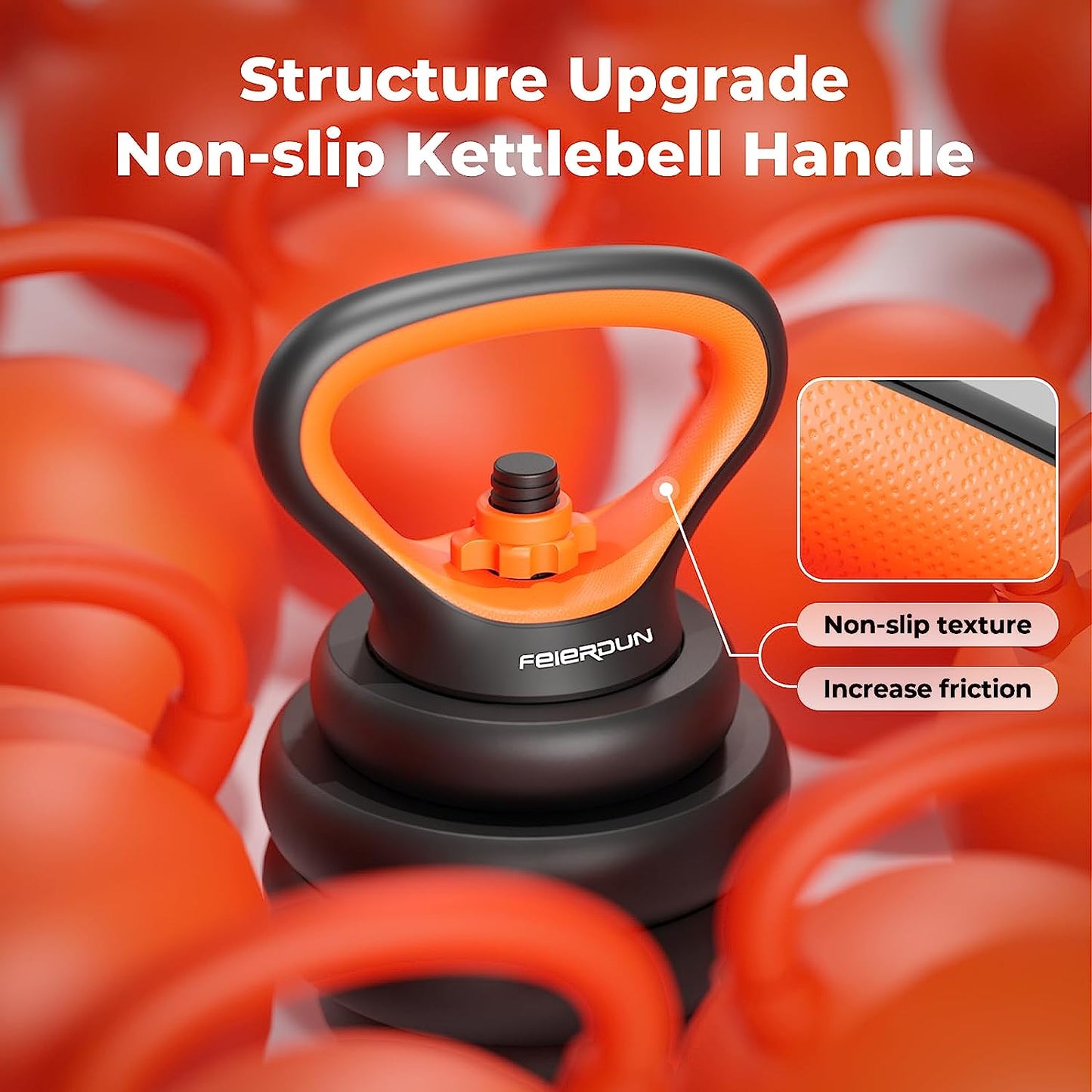 Adjustable Dumbbells - Free Weight Set of 50/90lbs with Connector. This 4-in-1 Dumbbell Set can be Used as Barbell, Kettlebells, and Push-up Stand for Versatile Fitness Exercises at Home Gym. Suitable for Men and Women.