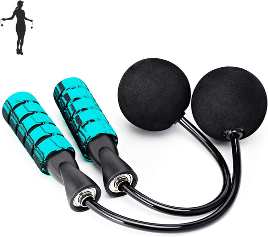 Training Ropeless Jump Rope: Adjustable and Weighted for Fitness. Suitable for Men, Women, and Kids.